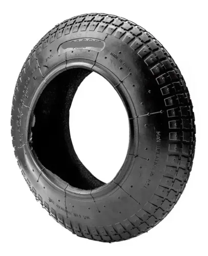 Pneu Carrinho de Mão 2 Lonas 3,25"X8"