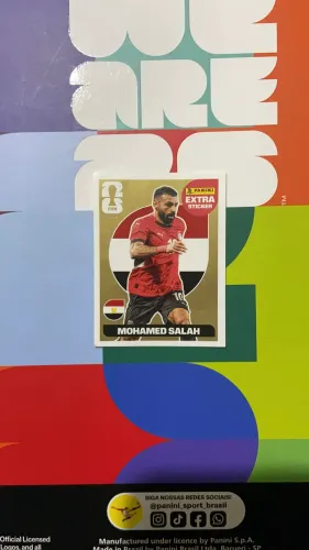 Figurinha Legend Ouro - MOHAMED SALAH 