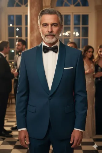 Terno verde Petróleo tamanho 54, calça 48 completo acompanha colete,. Terno elegante.