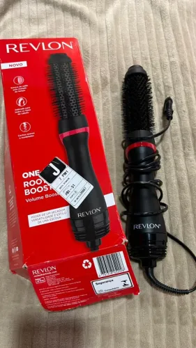 Escova Secadora Revlon One-Step Root Booster - Praticamente Nova (Usada só 3x!)