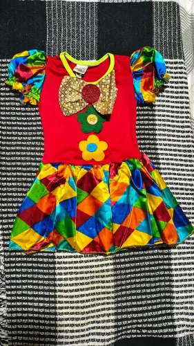 Fantasia Infantil - tematica Palhaço