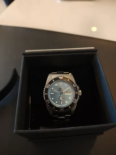 Relógio Orient 3 Estrelas Submariner Azul