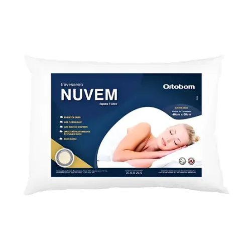 Travesseiro Nuvem Ortobom - Entrega Grátis Fortaleza