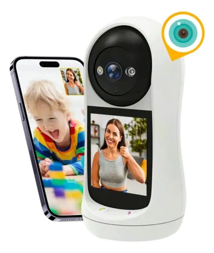 Câmera Video Chamada Babá Monitor Idosos e Crianças