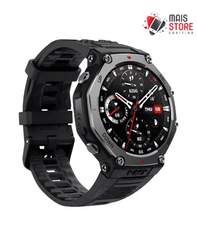 Relógio Smartwatch Amazfit T-Rex 3 Pro Black - Lacrado na caixa