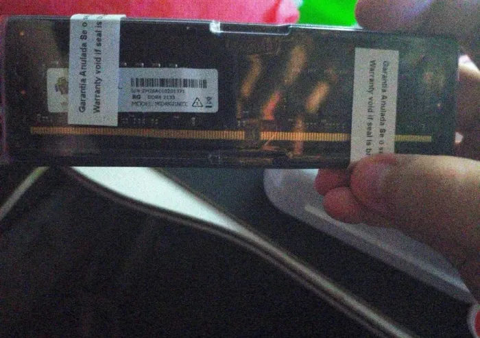 memória ram ddr4 8gb lacrada