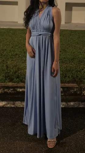 Vestido Azul - Longo para festas