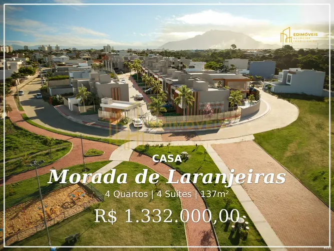 Casa em Condomínio em Morada de Laranjeiras: Lazer e Conforto