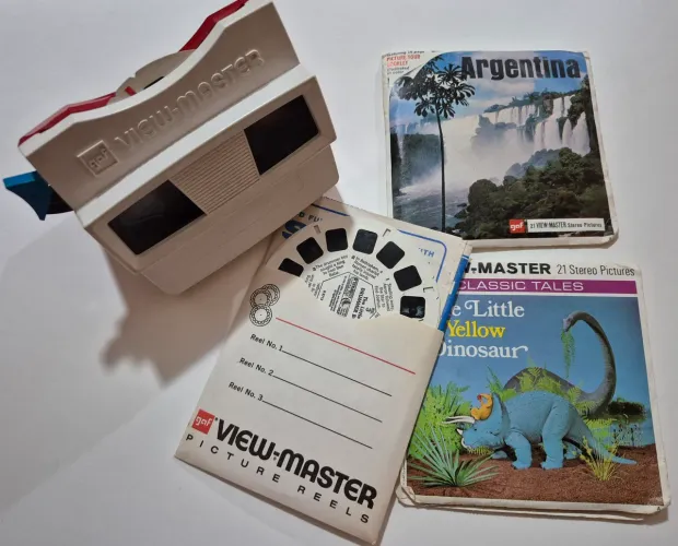 3D VIEW-MASTER Estereoscópio - feito nos EUA - anos 70