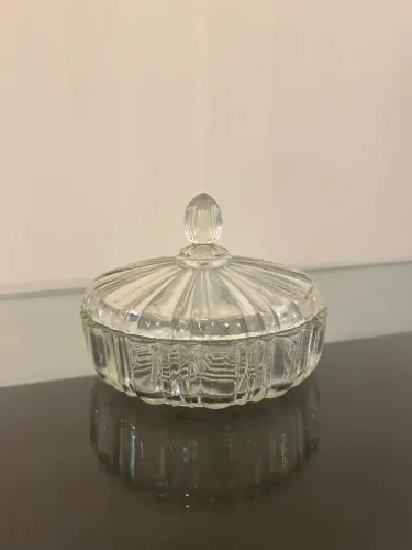 Bomboniere/potiche de vidro
