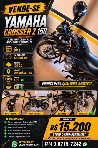 Vende-se Crosser Z 2019