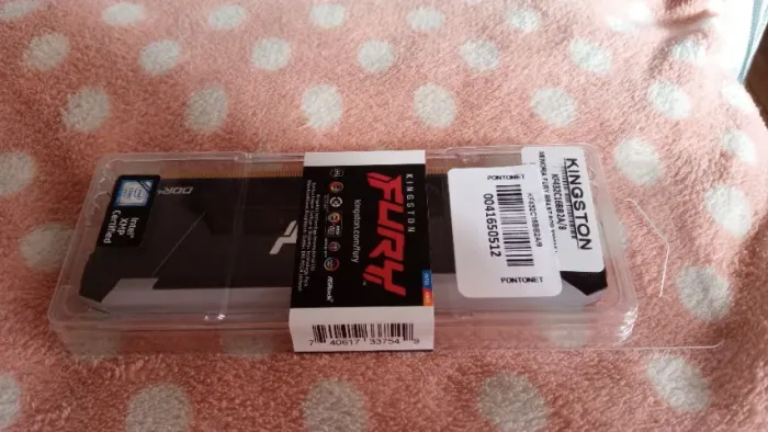 Memória RAM DDR4 - Memória Fury Beast 8GB 3200Mhz (KF432C16BB2A/8)