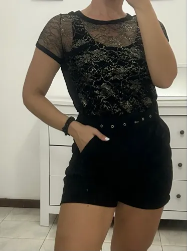 Blusa tule com lurex brilho