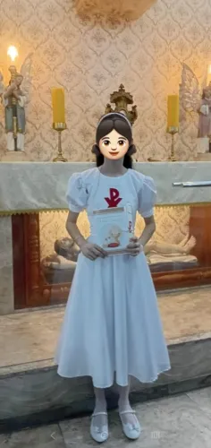 Vestido - Primeira Eucaristia (Comunhão)