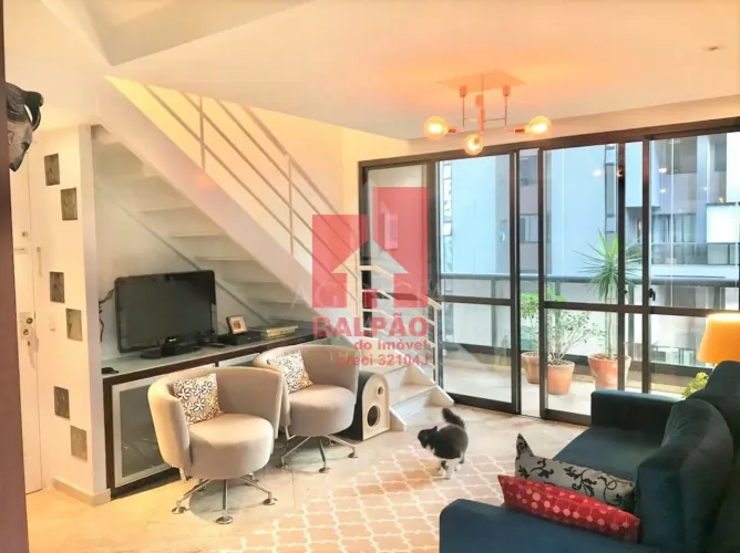 Ótimo Apto. Duplex, com 74m², Vista, Terraço da Sala com fechamento em vidro, Sala de Visi