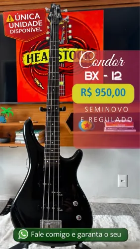 BAIXO CONDOR BX-12 4 CORDAS
