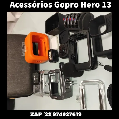 Acessório Gopro Hero 13 junto ou separado 