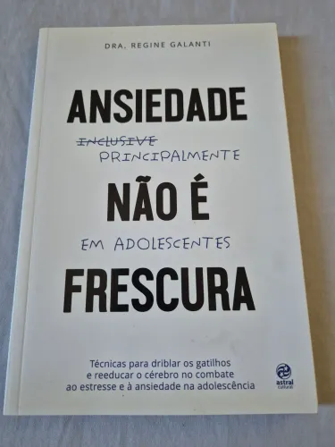 Livro: Ansiedade não é frescura 