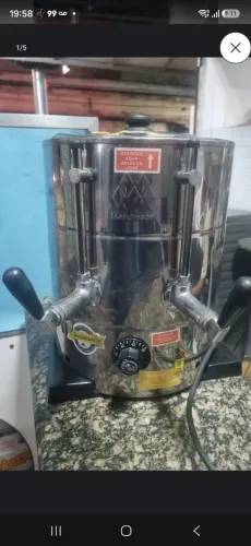 Cafeteira elétrica industrial