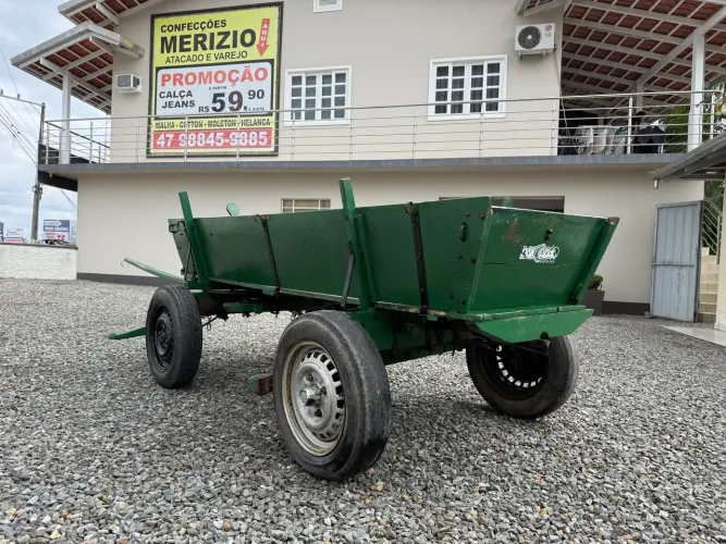 Carroça de 2 cavalos