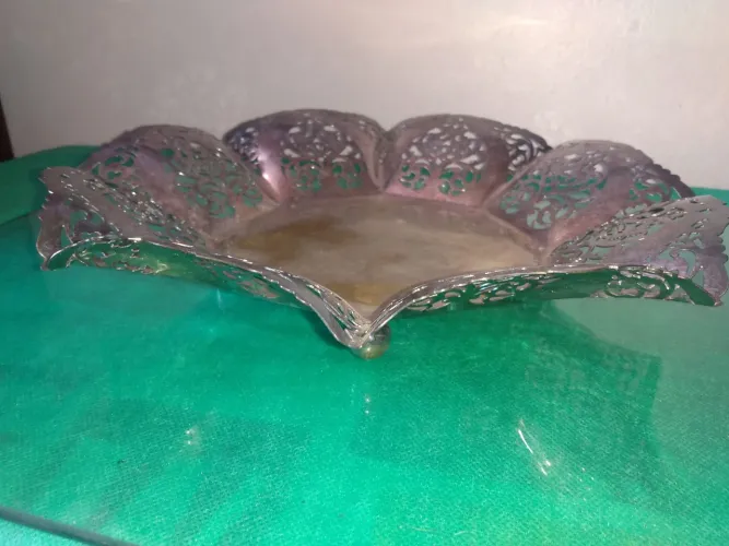 Fruteira Prata antiga