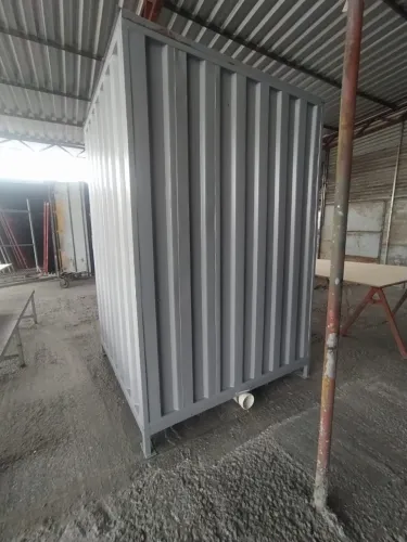 Container Módulo Desmontável 3,00x2,20m | Estrutura Tubular de Metalon