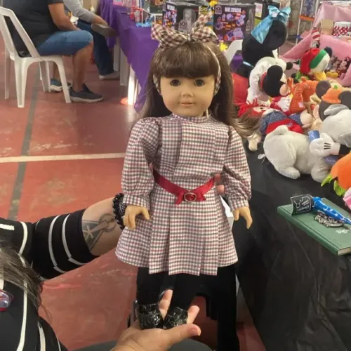 BONECA RARISSIMA IMPORTADA VEM COM PET