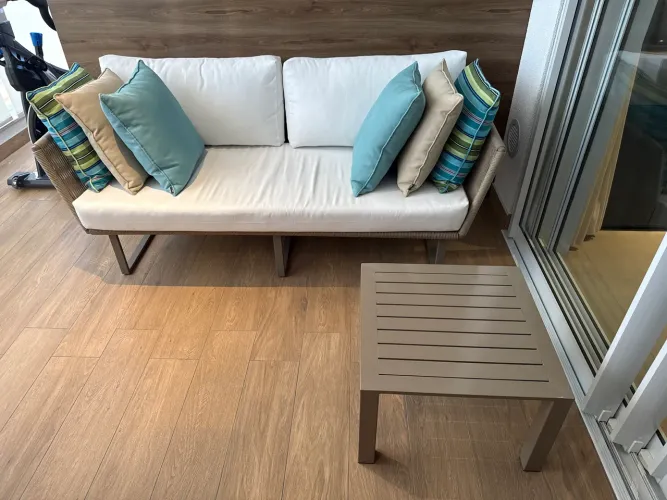 Mesa de Centro em Alumínio 