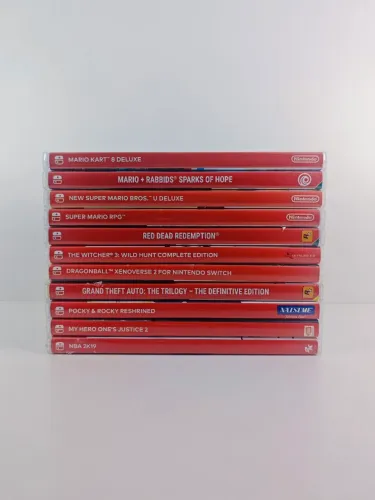 Jogos de Nintendo Switch Originais Seminovos - Leia a Descrição!!!