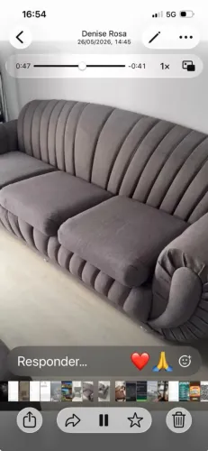 Sofá top perfeito estado 480 reais retirada Curicica