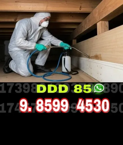 Dedetização com Controle de Pragas e Excelente Atendimento