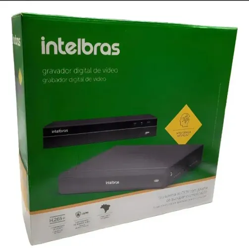 DVR DE 04 CHS INTELBRAS