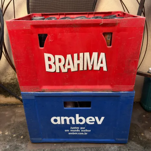 Engradados de cerveja 600 ml