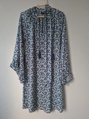 Vestido Chemise estampado 