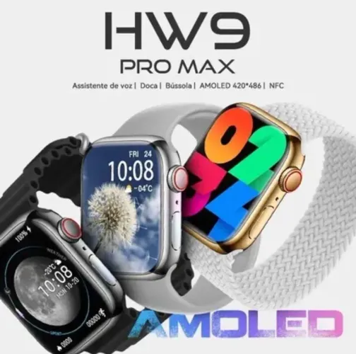 Relógio Smartwatch HW9 Pro Max
