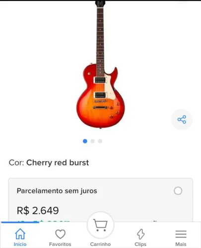 GUITARRA CORT CR100 LINDA
