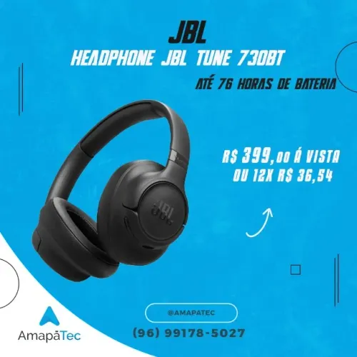 Fone de Ouvido Bluetooth JBL 730BT
