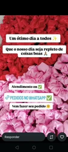 Xuxinhas cetim 