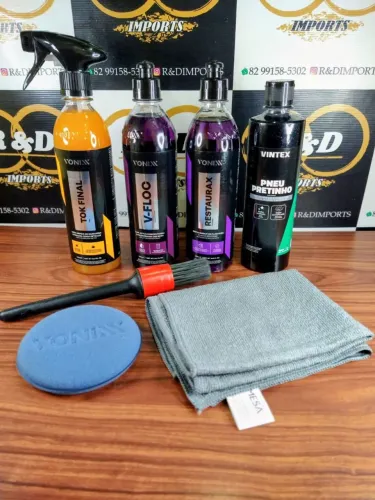 Kit completo para lavagem automotiva vonixx