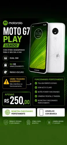Celular moto g7