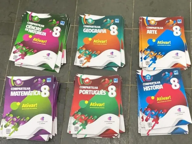 Livros Moderna Compartilha- 8°ano