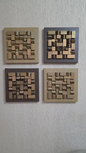 Quadros artesanais 30x30