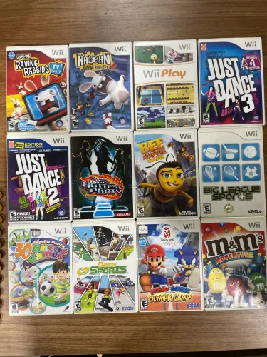 Lote de Jogos Nintendo Wii - Originais 