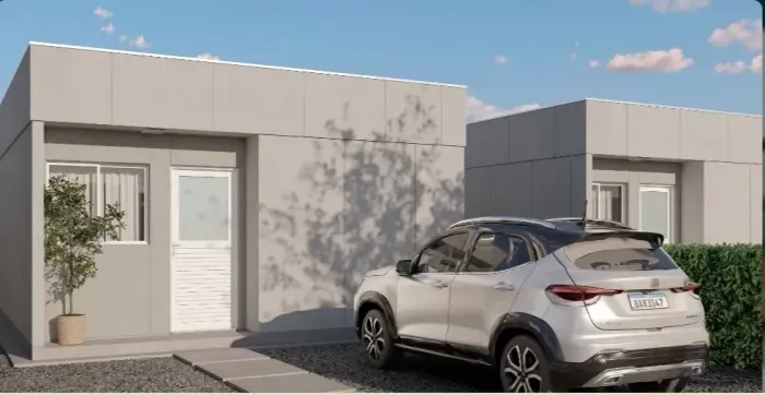 Imóvel para venda possui 42 m2, terreno 160m2 Sala cozinha com 2 quartos- Rio das Pedras