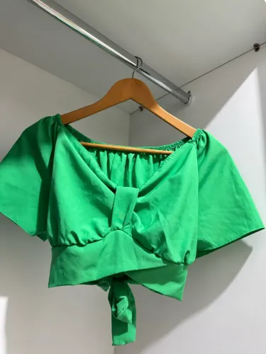 Cropped verde Brasil 
