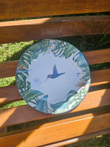 Pratos com decoração
