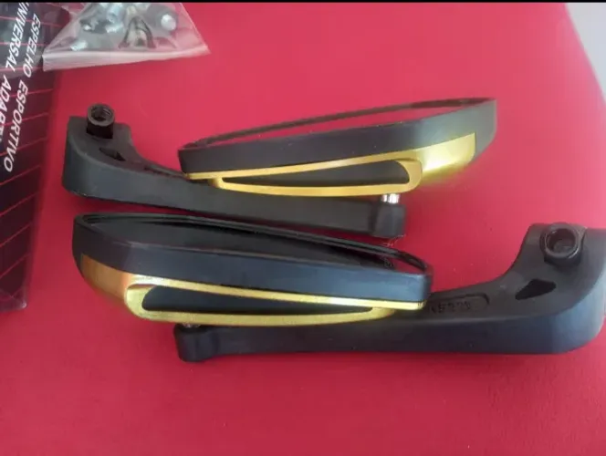 Retrovisor Esportivo Universal (Honda, Yamaha, Suzuki e outras)
