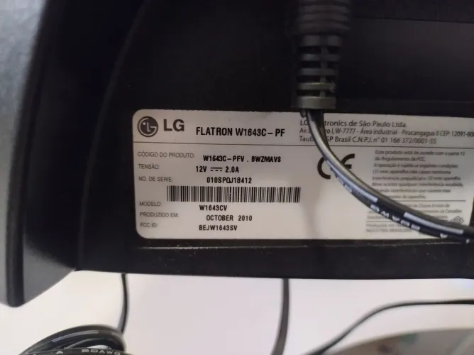 Vendo monitor LG