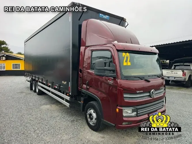 Volkswagen 11-180 Prime - truck 6x2 - Baú Sider