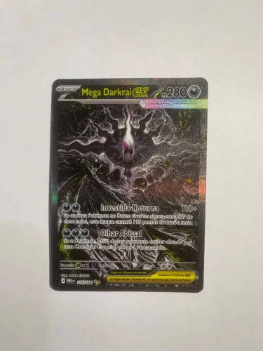 Carta Pokémon, coleção escuridão absoluta. Mega Darkrai